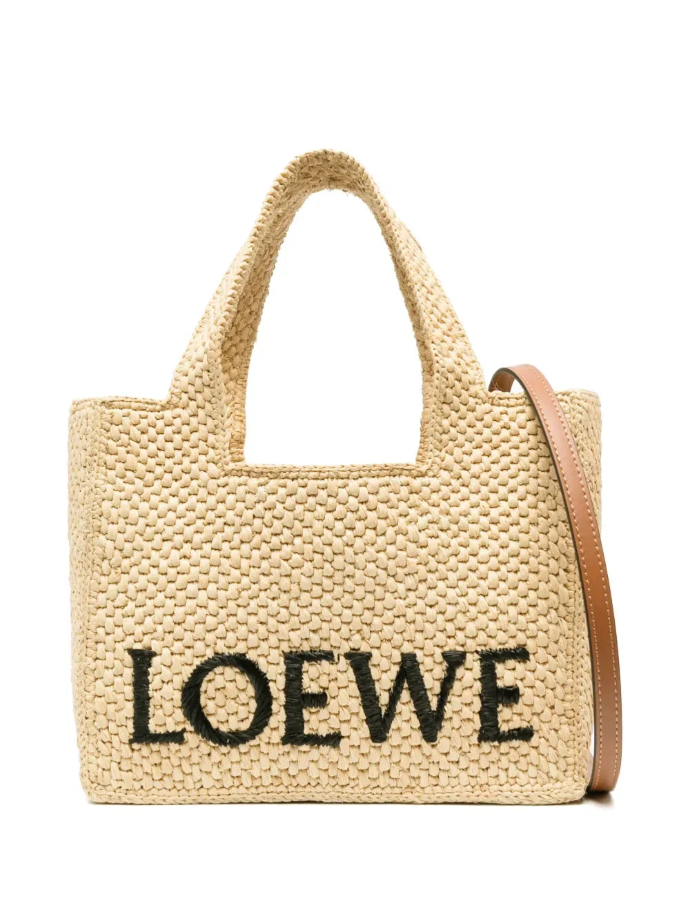 Mini BAG Font tote in raffia - EliteLux Outlet