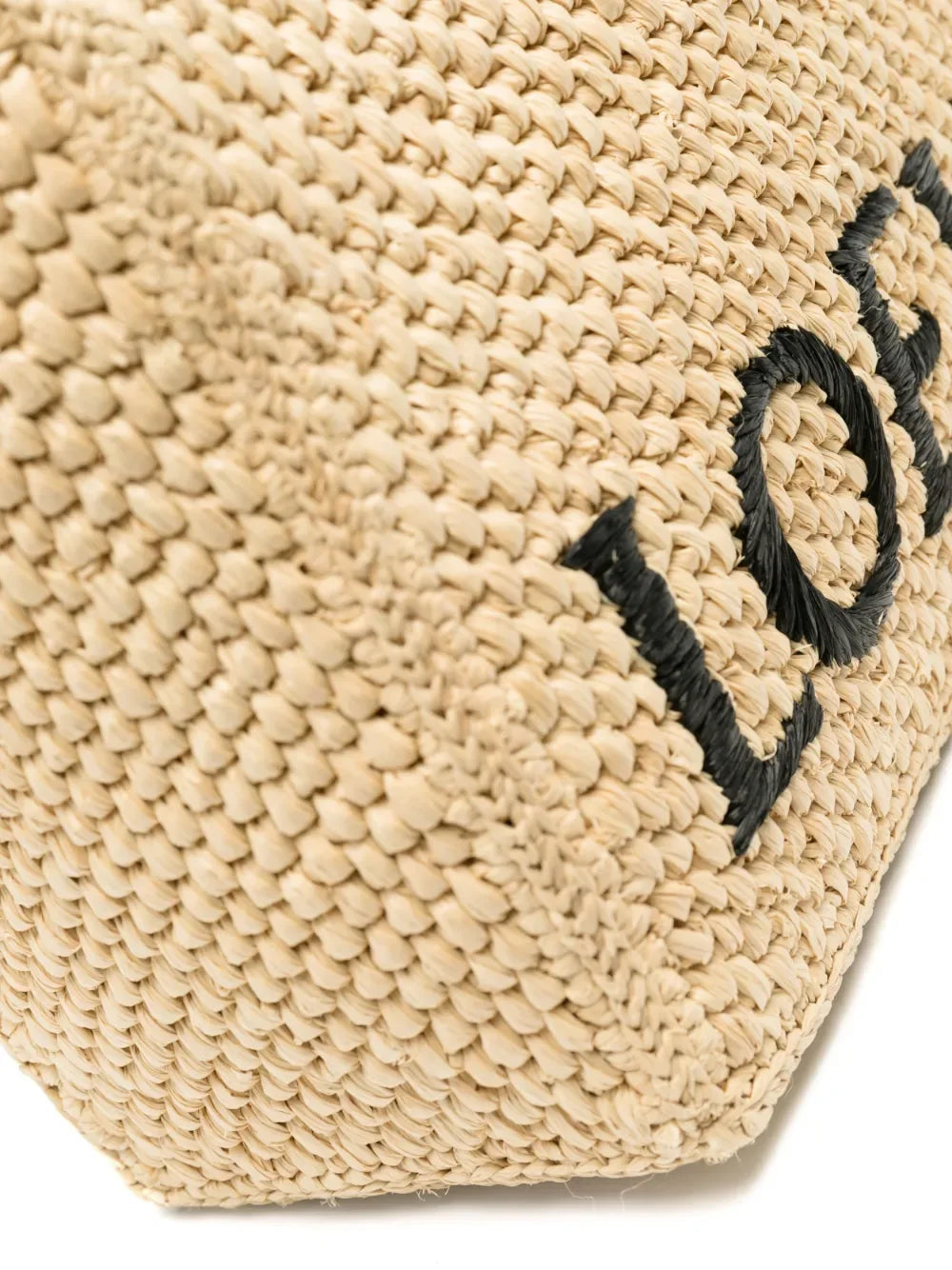 Mini BAG Font tote in raffia - EliteLux Outlet