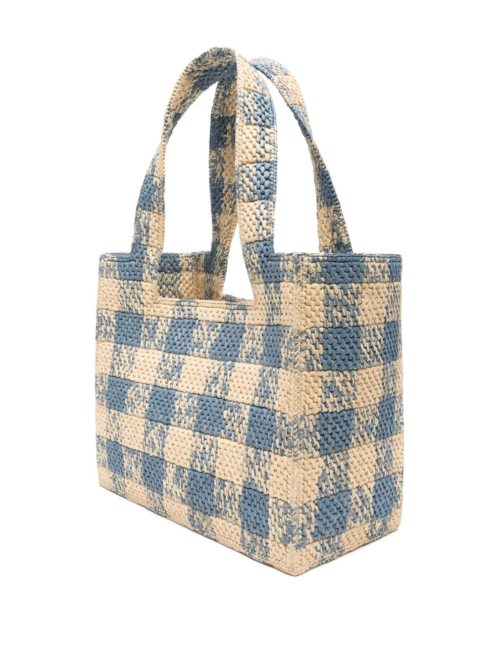 Raffia Font Tote Bag