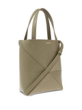 XL Puzzle Fold Tote - Dark Khaki