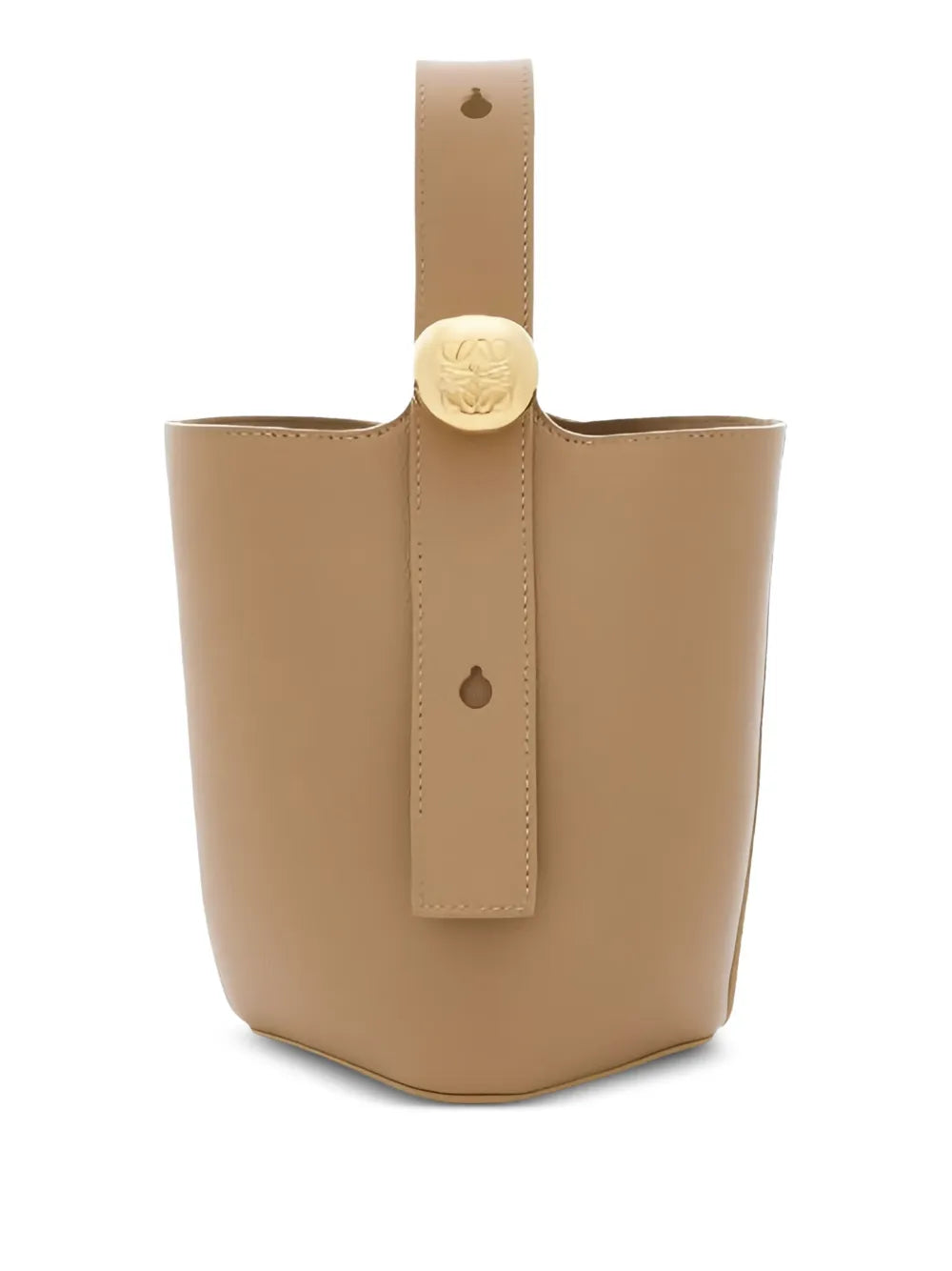 Mini Pebble Bucket Bag - Oak