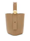 Mini Pebble Bucket Bag - Oak