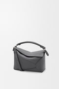 Small Puzzle Edge Bag - Slate