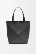XL Puzzle Fold Tote - Black