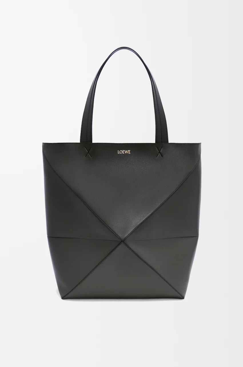 XL Puzzle Fold Tote - Black