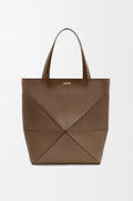 XL Puzzle Fold Tote - Umber