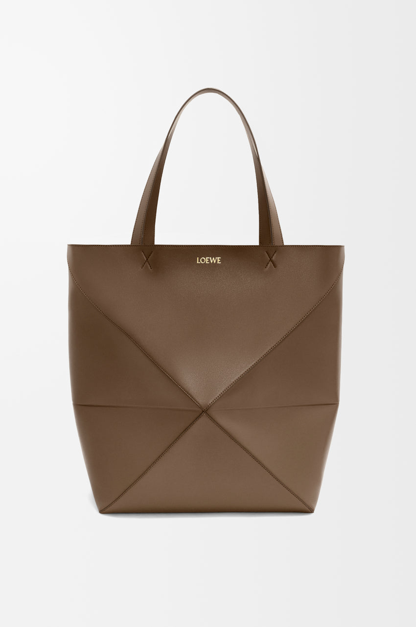XL Puzzle Fold Tote - Umber