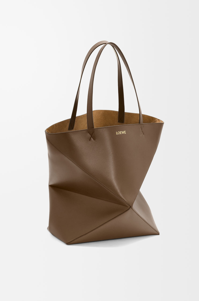 XL Puzzle Fold Tote - Umber