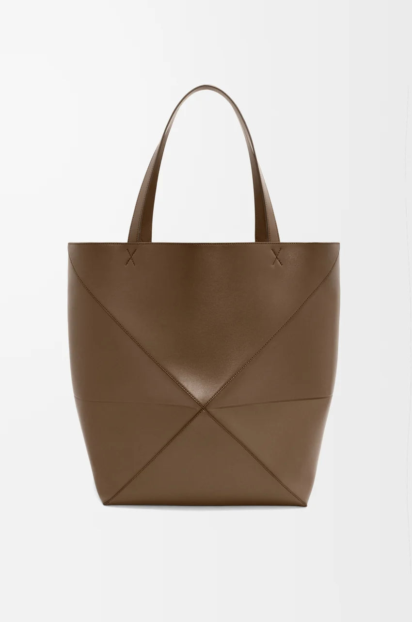 XL Puzzle Fold Tote - Umber