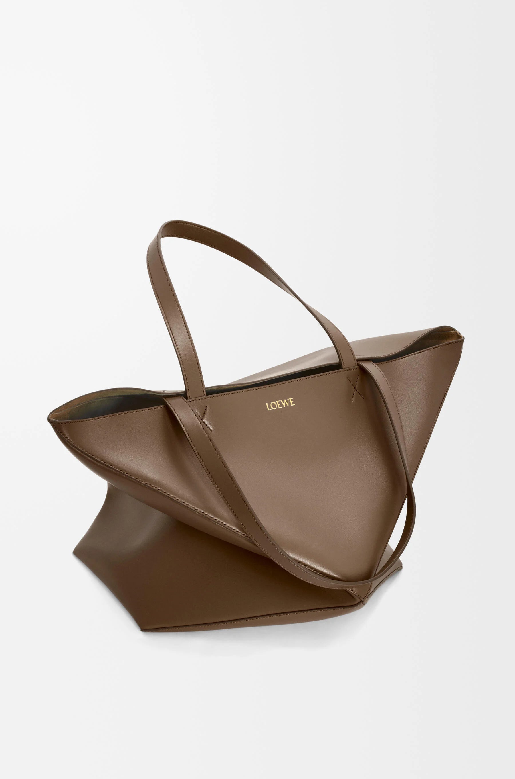 XL Puzzle Fold Tote - Umber