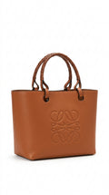 Leather Anagram Bag - Tan