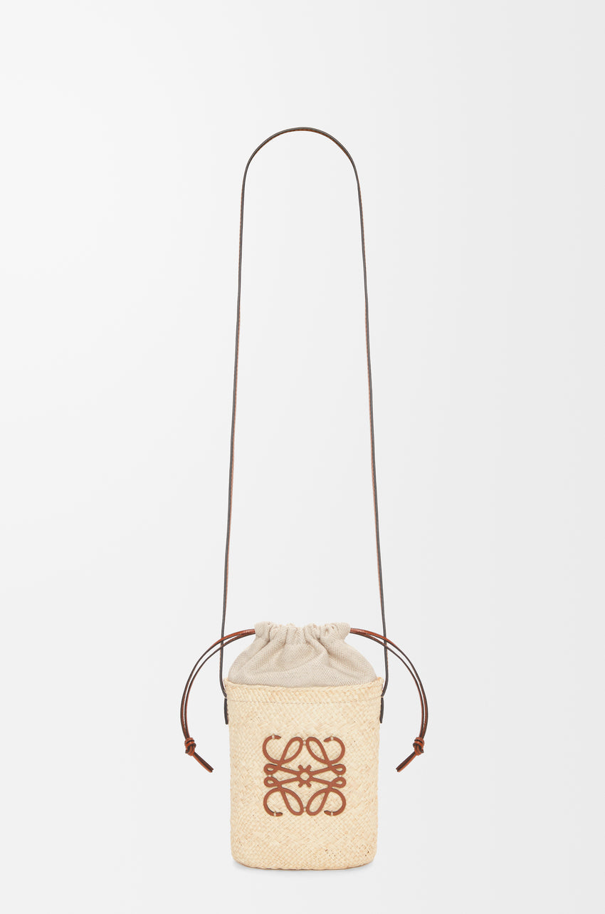 Square Palm Pocket Bag - Natural/Tan