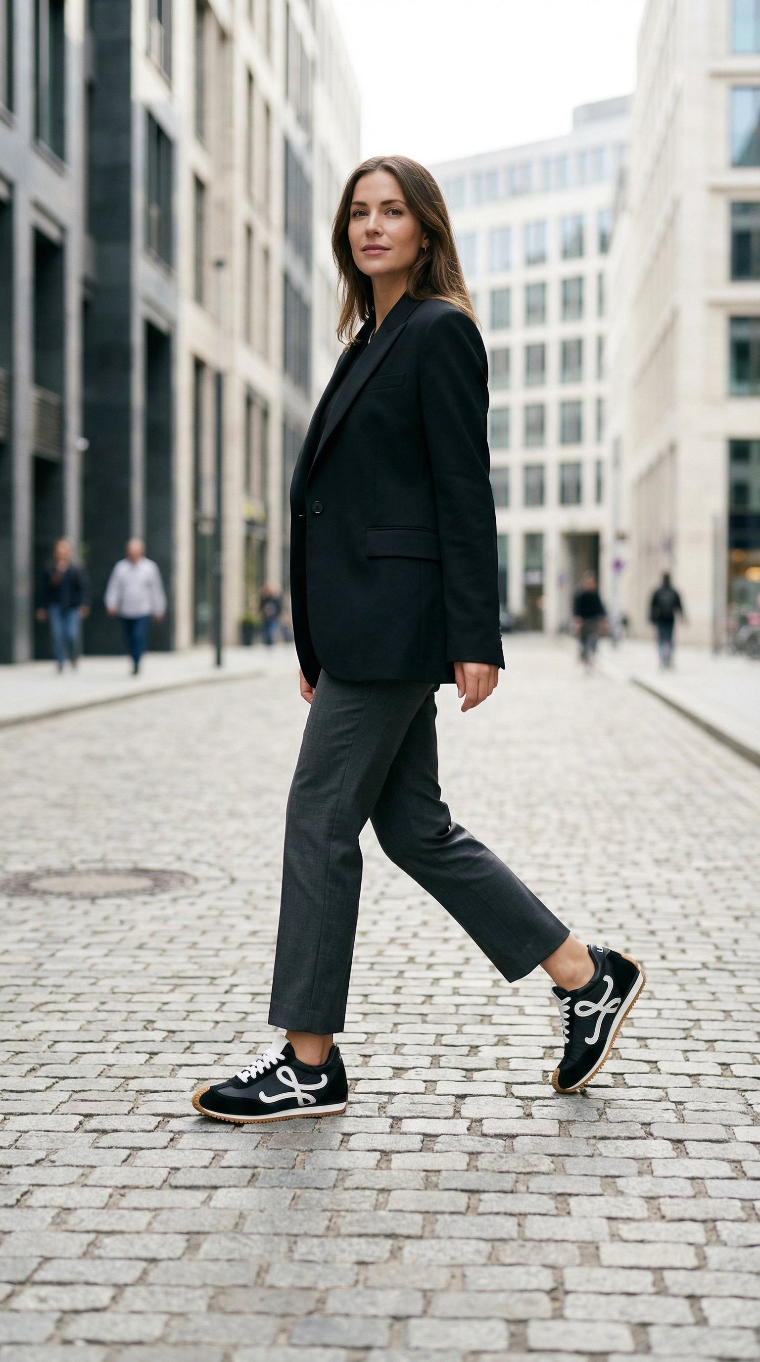 Classic Low Sneaker – Black & White