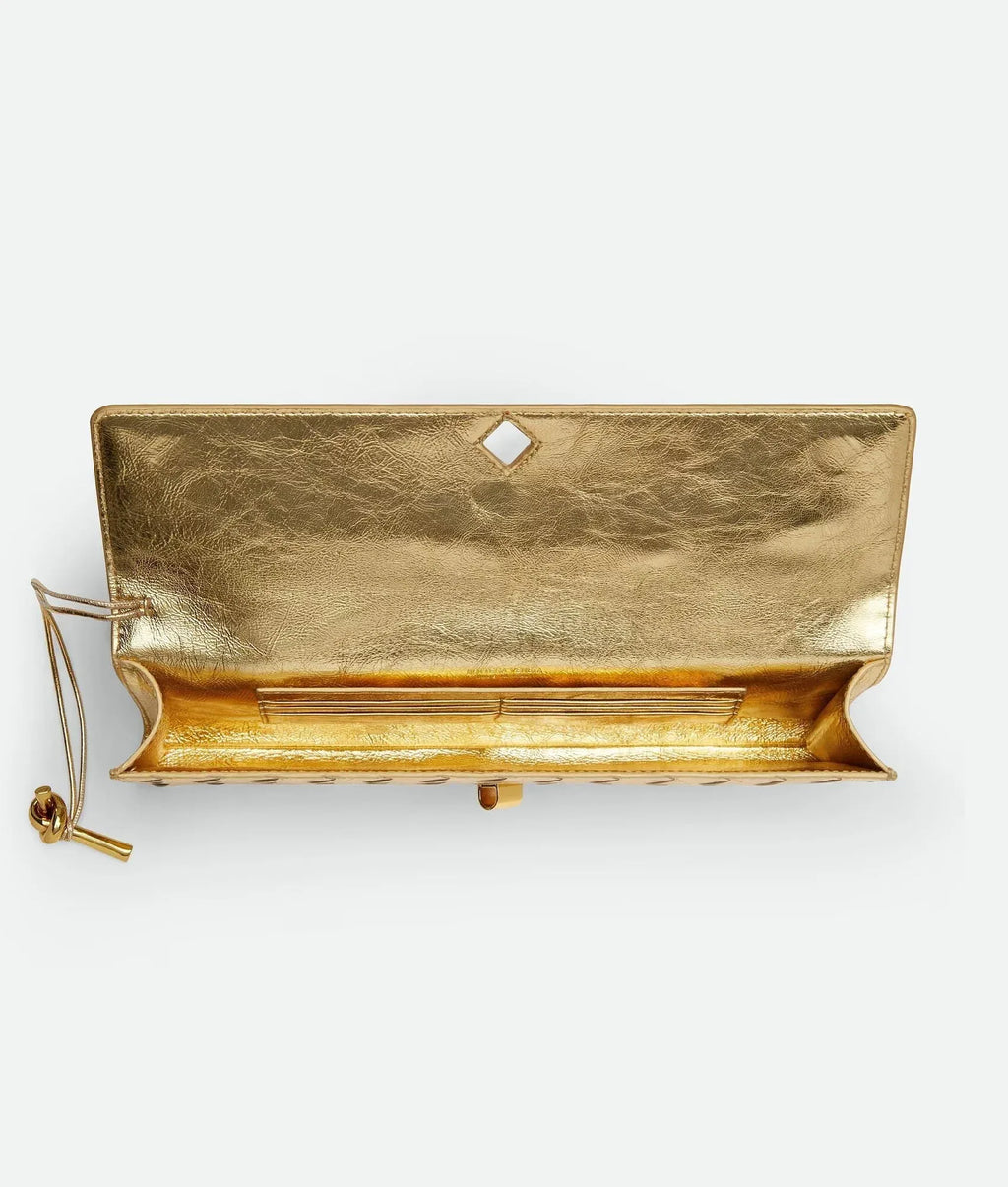 Andiamo Clutch Gold - EliteLux Outlet