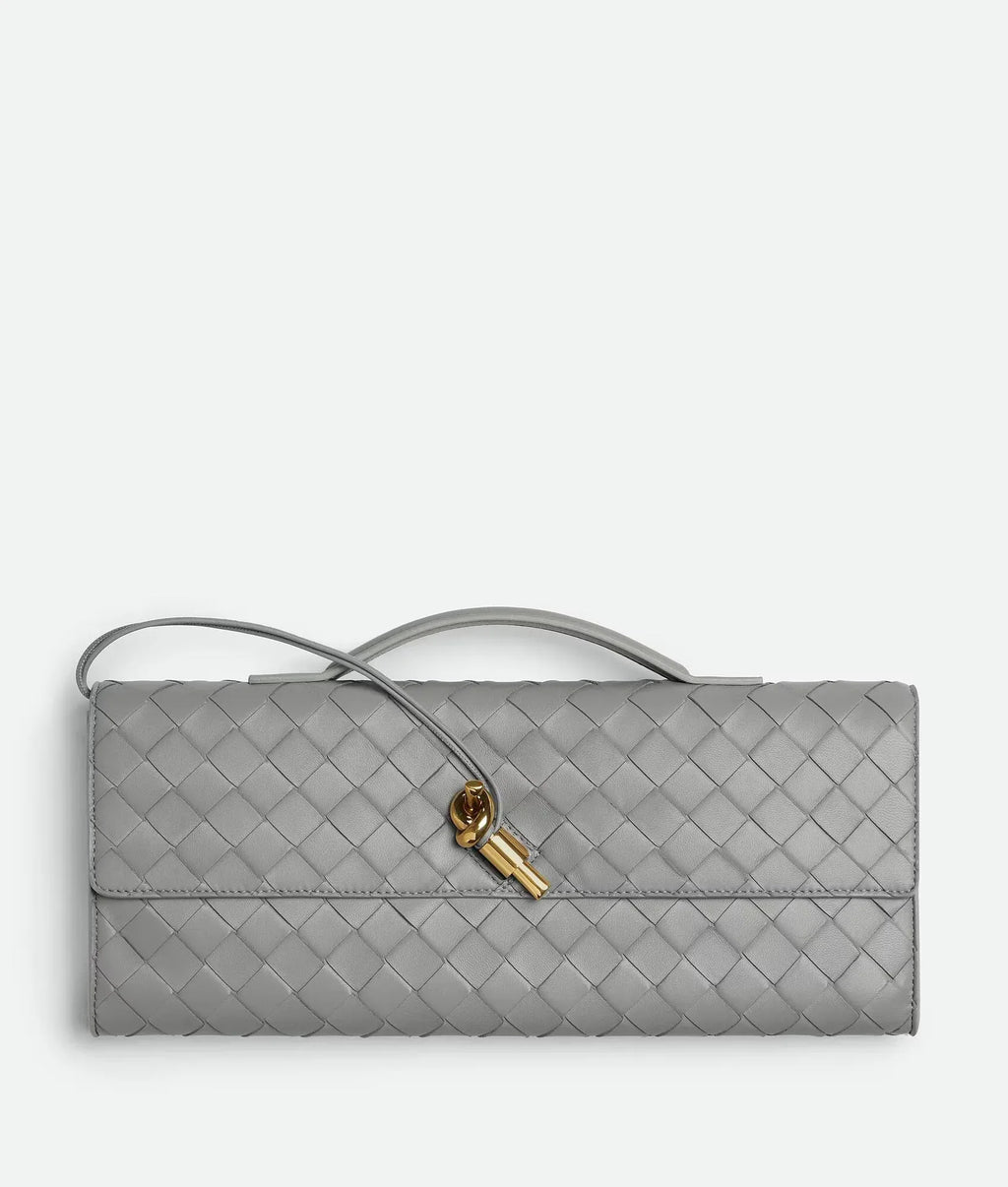 Andiamo Clutch Sterling - EliteLux Outlet