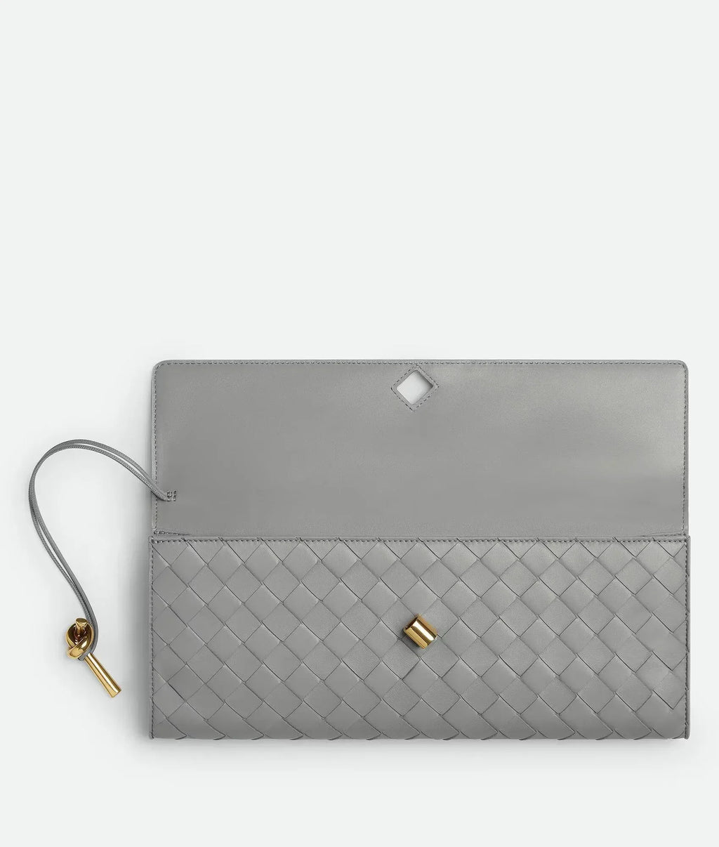 Andiamo Clutch Sterling - EliteLux Outlet