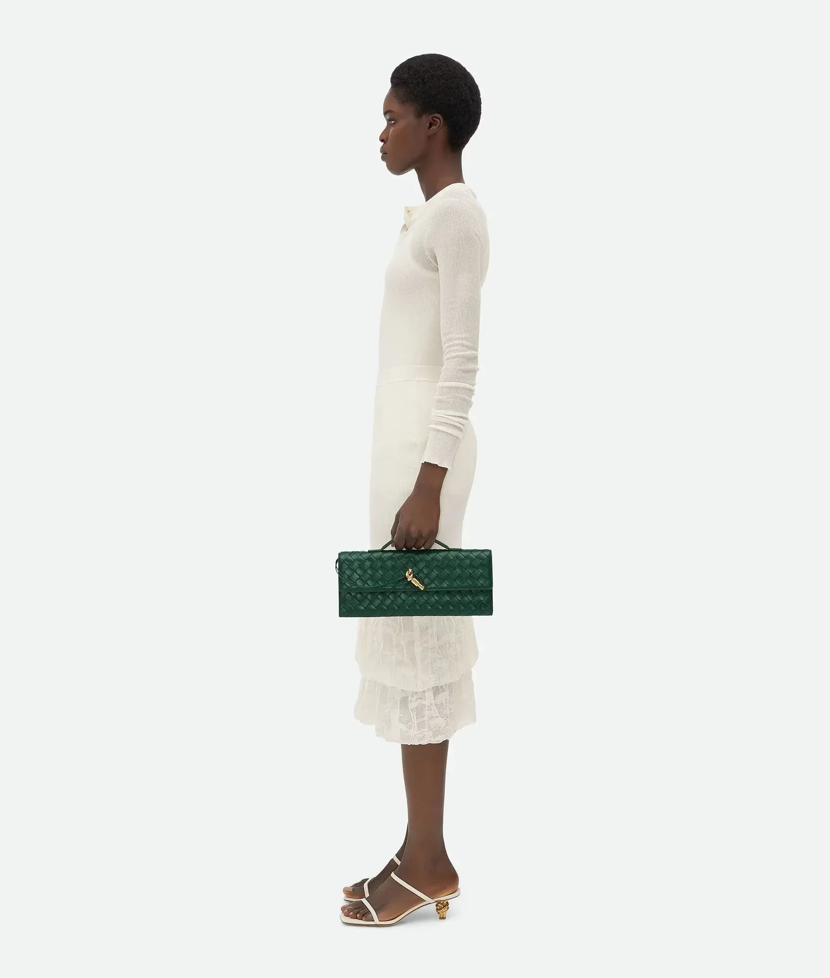 Andiamo Clutch Emerald green - EliteLux Outlet
