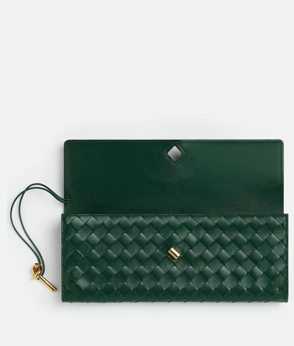 Andiamo Clutch Emerald green - EliteLux Outlet