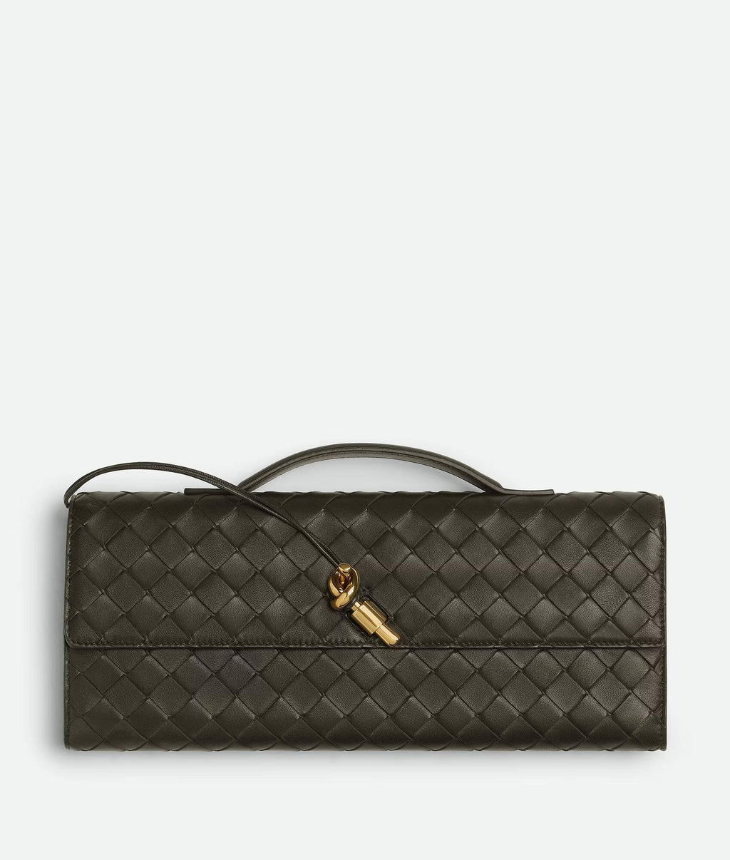 Andiamo Clutch Khaki - EliteLux Outlet