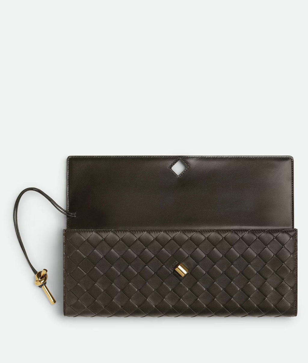 Andiamo Clutch Khaki - EliteLux Outlet