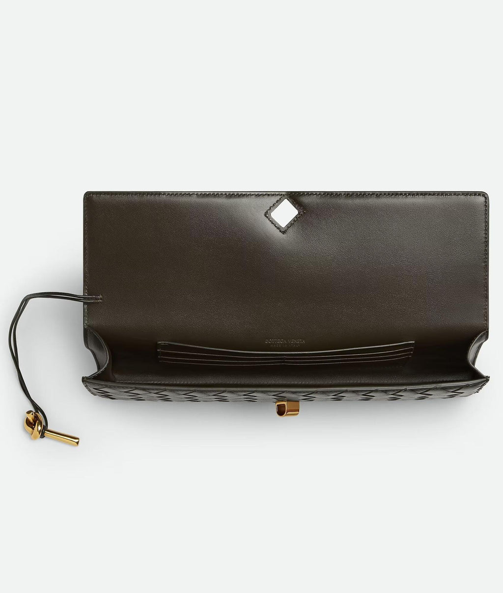Andiamo Clutch Khaki - EliteLux Outlet