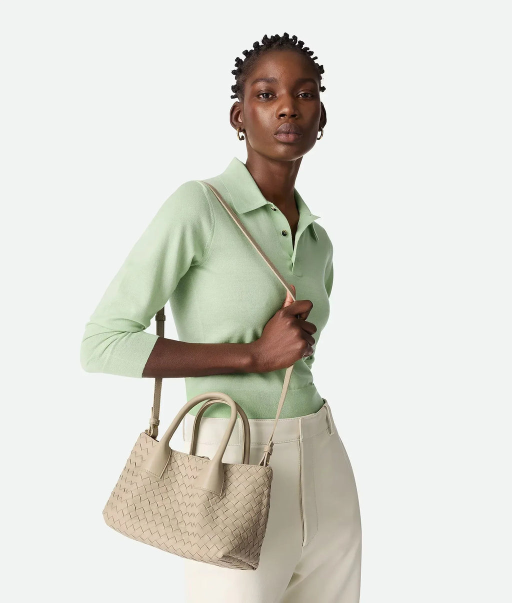Pinacoteca Small Ecru/Matcha - EliteLux Outlet