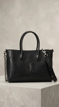 Supple Leather Tote Bag – Black