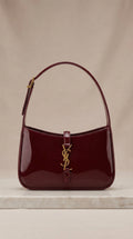 Leather Shoulder Bag 5 to 7 – Burgundy
