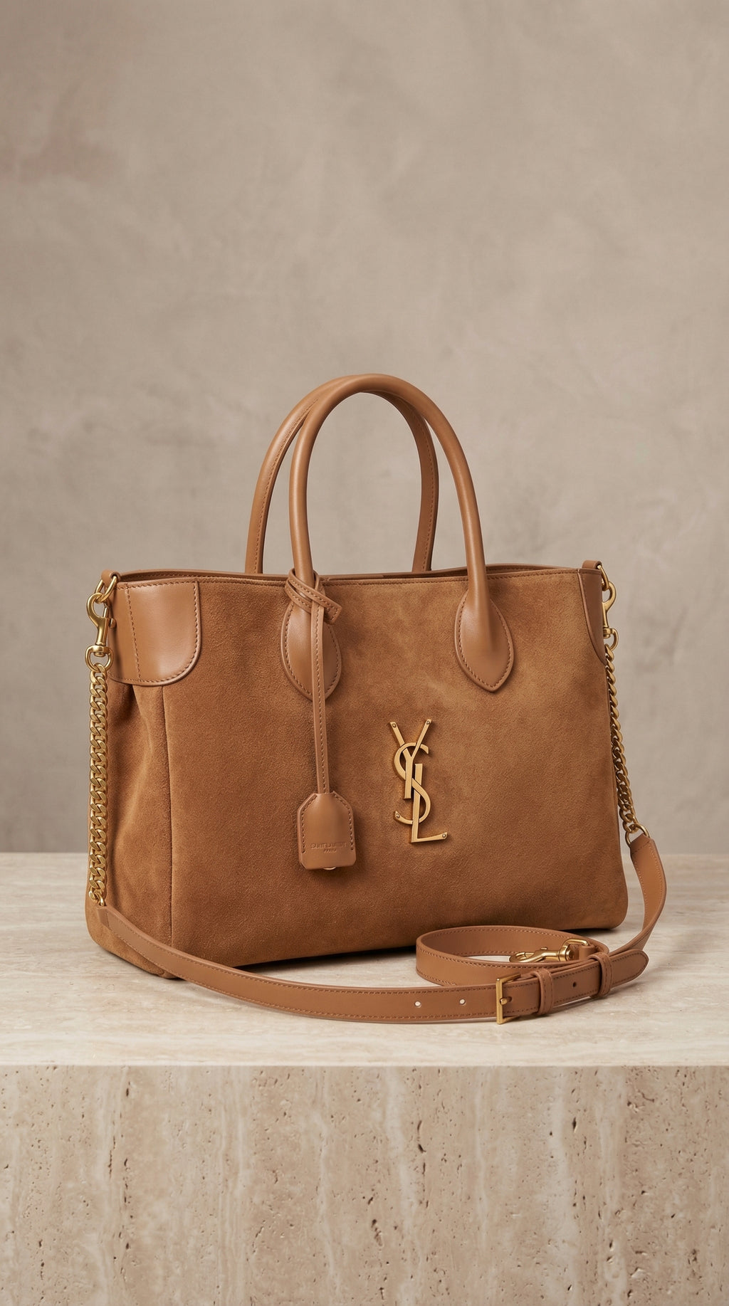 Supple Medium Tote Bag – Tan
