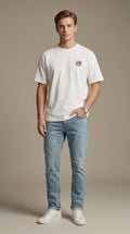Cat Embroidered T-Shirt
