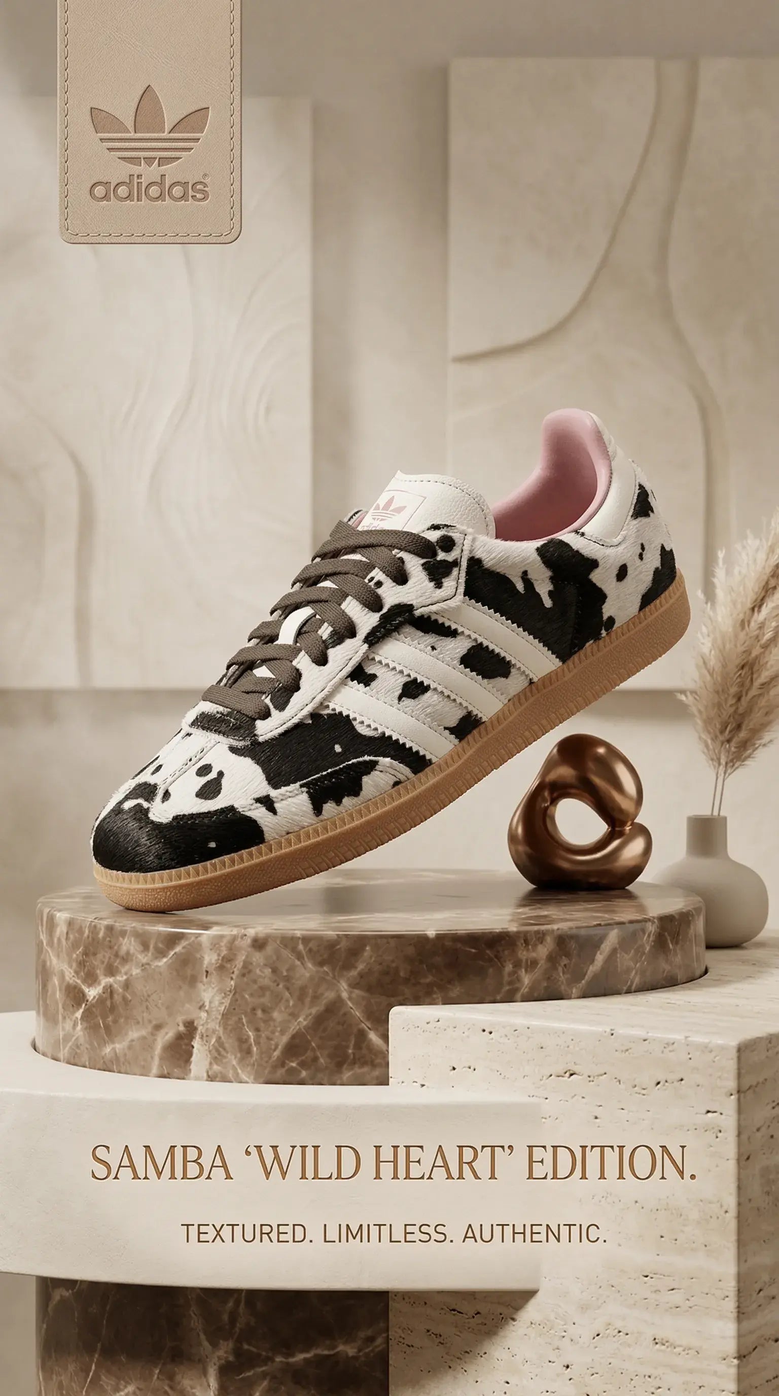 OG Retro Sneaker "Cow Print"