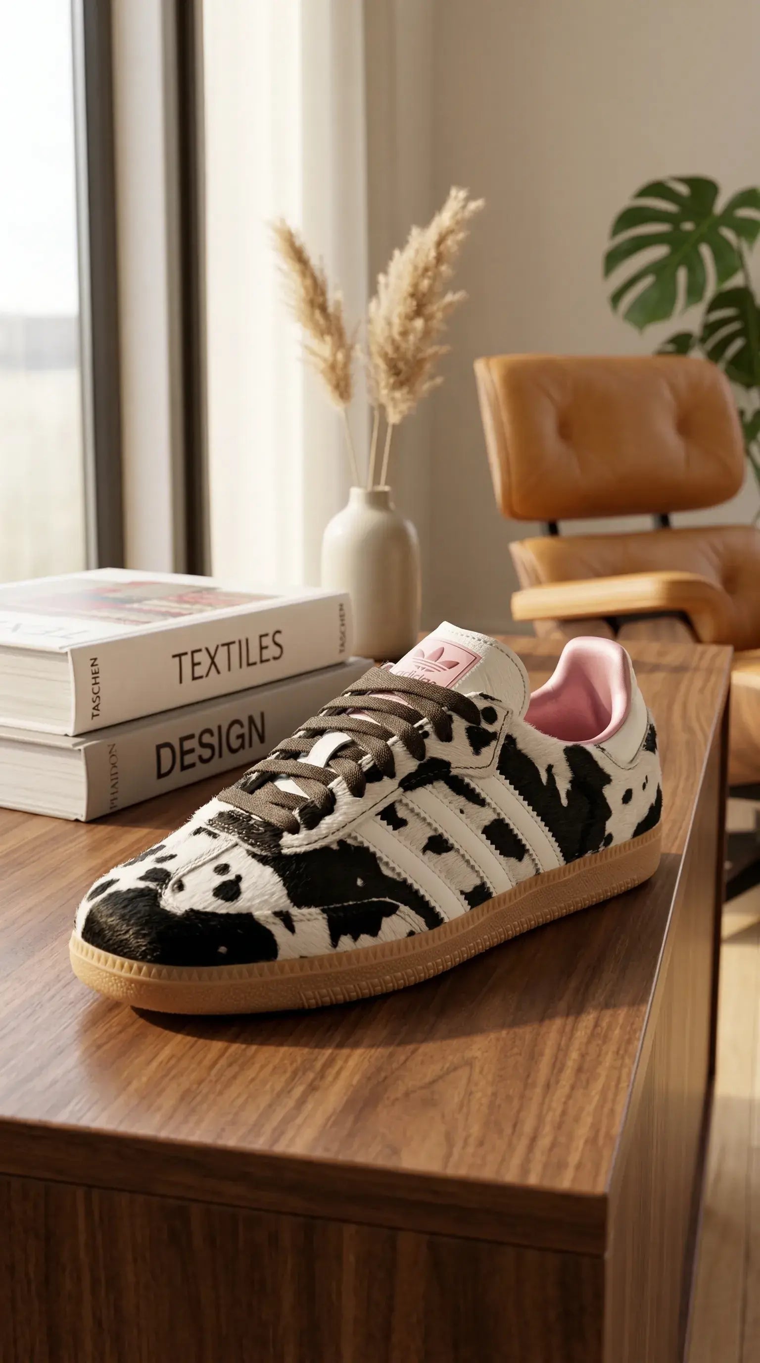 OG Retro Sneaker "Cow Print"