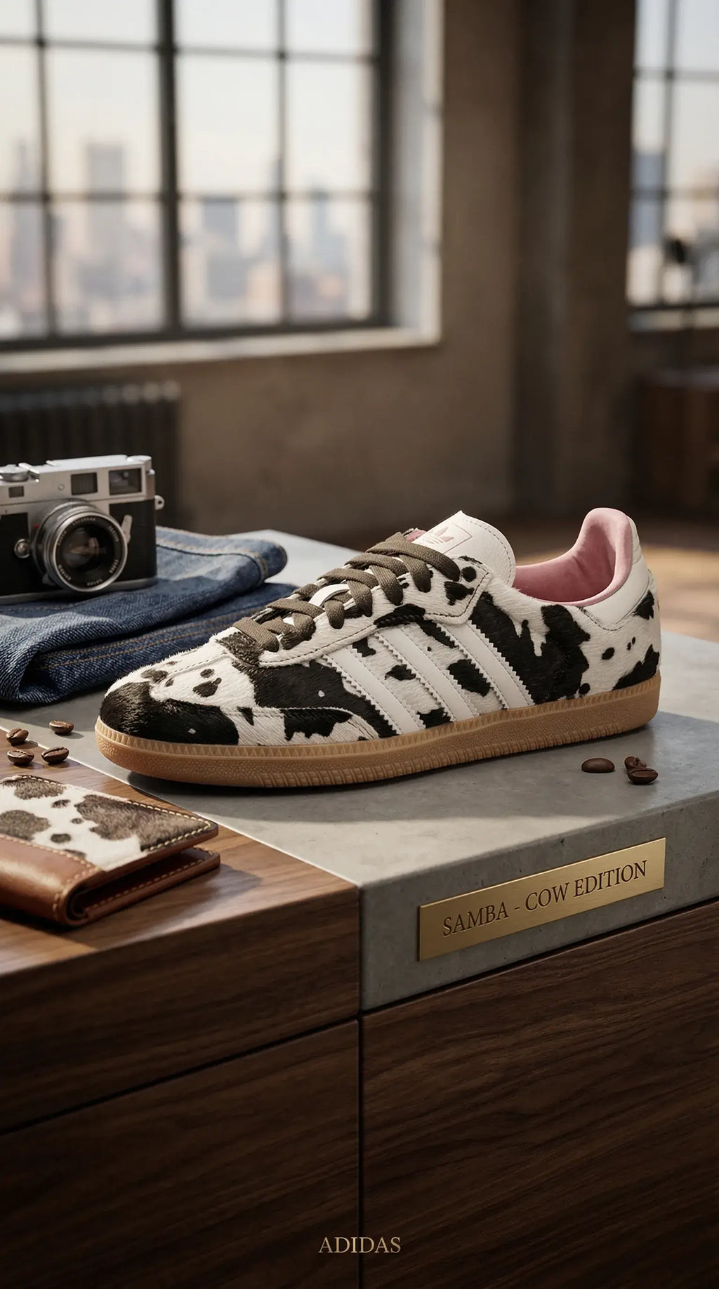 OG Retro Sneaker "Cow Print"