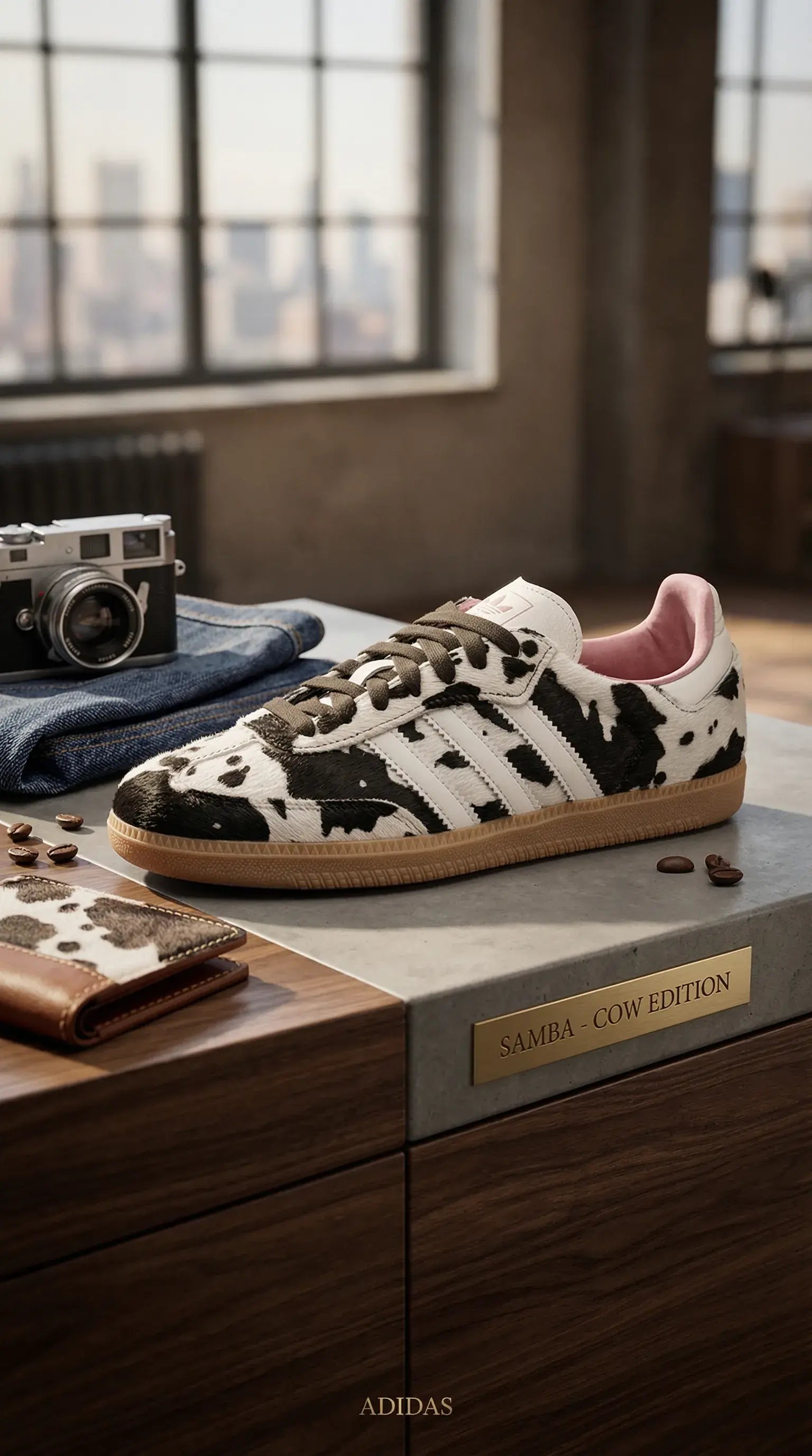 OG Retro Sneaker "Cow Print"
