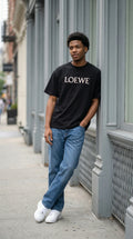 Ivory Signature Logo T-Shirt - Black - EliteLux Outlet