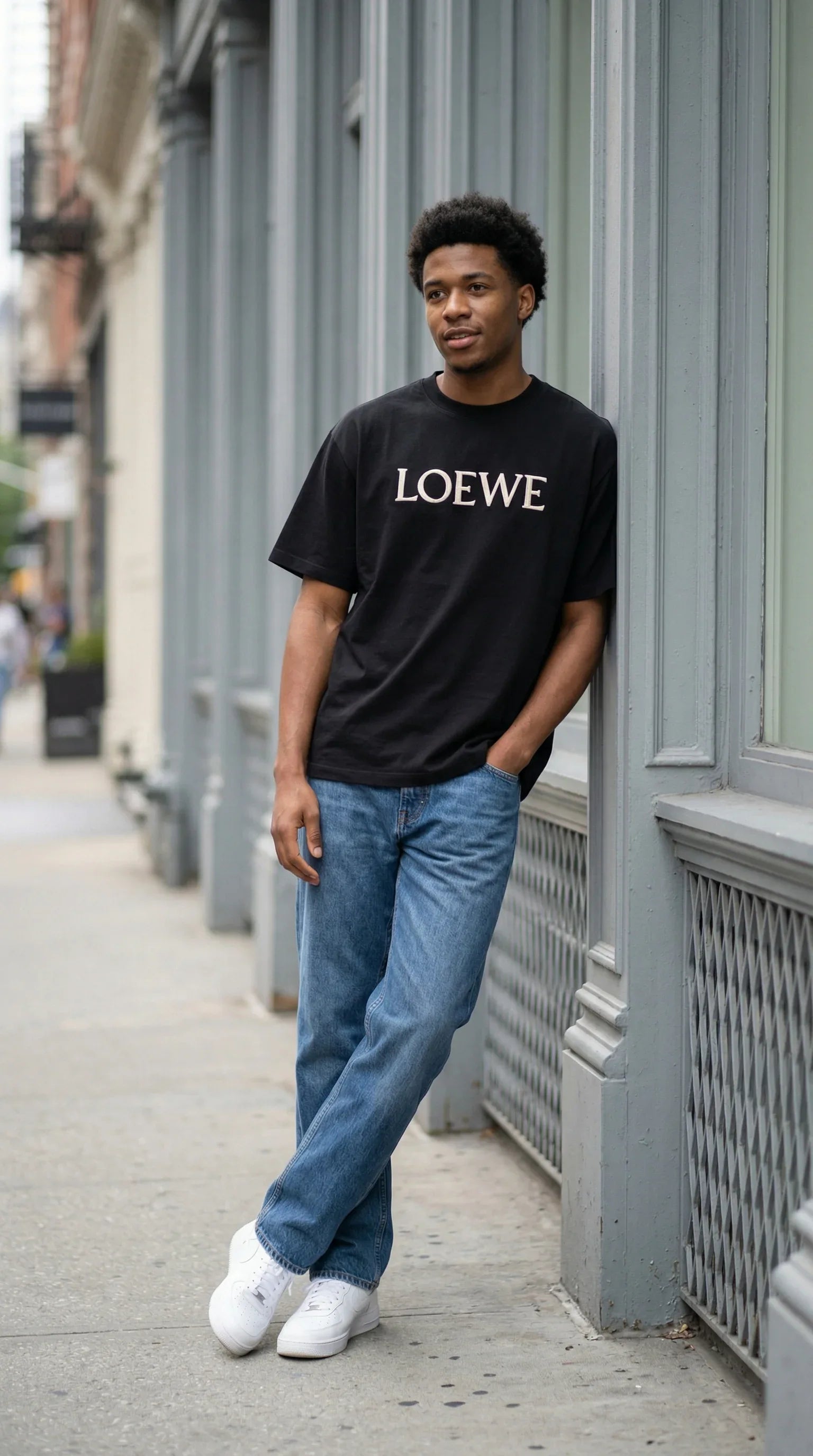 Ivory Signature Logo T-Shirt - Black - EliteLux Outlet