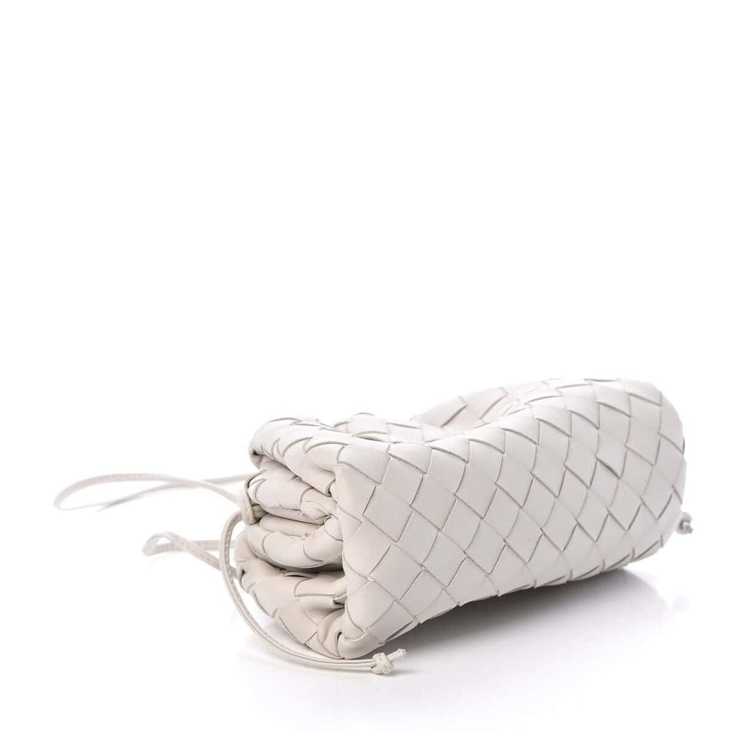 Intrecciato Leather Clutch Pouch
