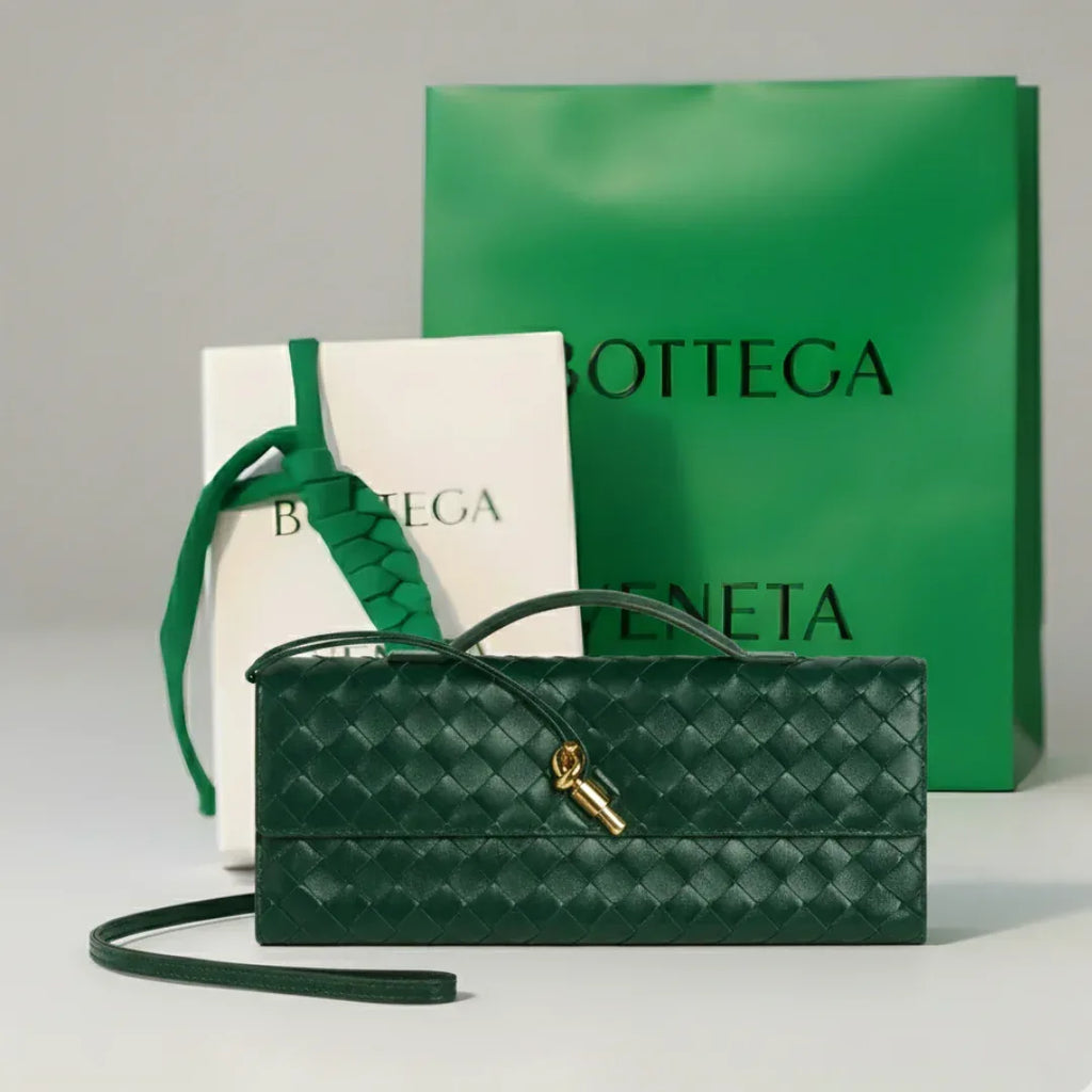 Andiamo Clutch Emerald green - EliteLux Outlet