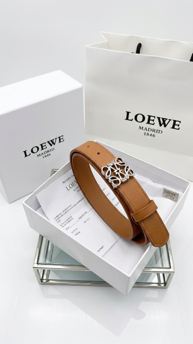 Reversible Smooth Leather Belt - Brown