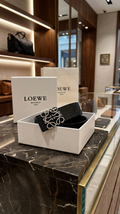 Reversible Smooth Leather Belt - Silver