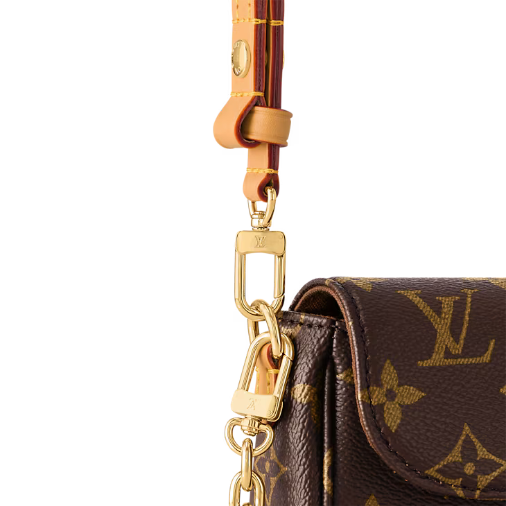 Chain Wallet On Strap Bag