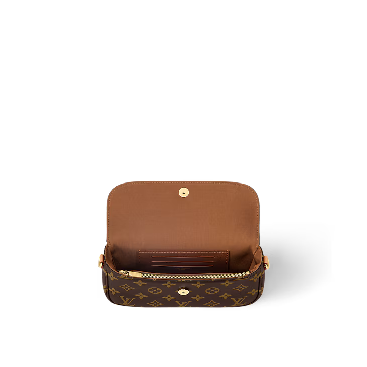 Chain Wallet On Strap Bag